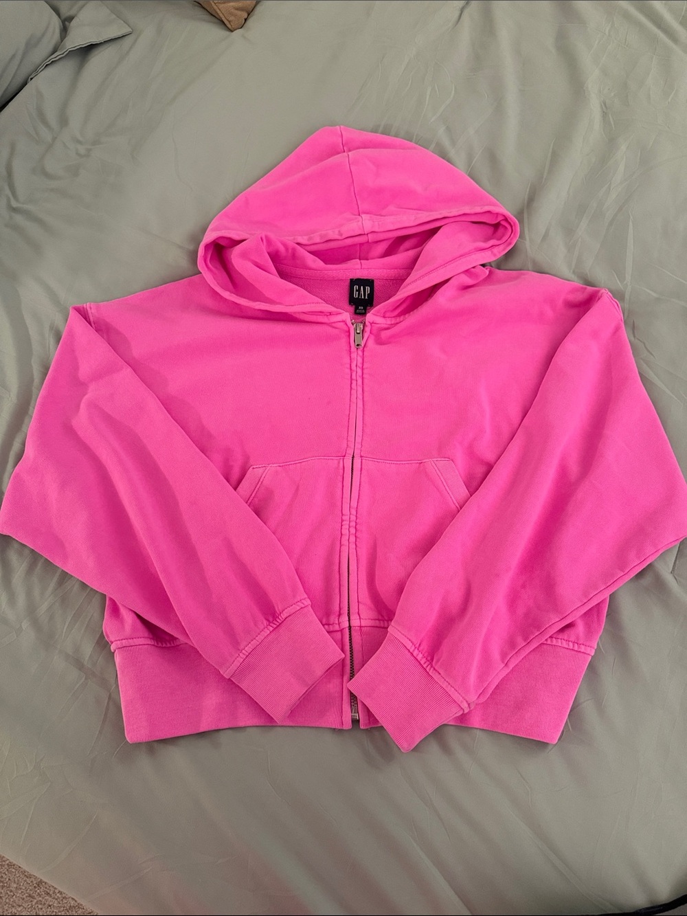 GAP Pink Zip-Up Hoodie XS S15